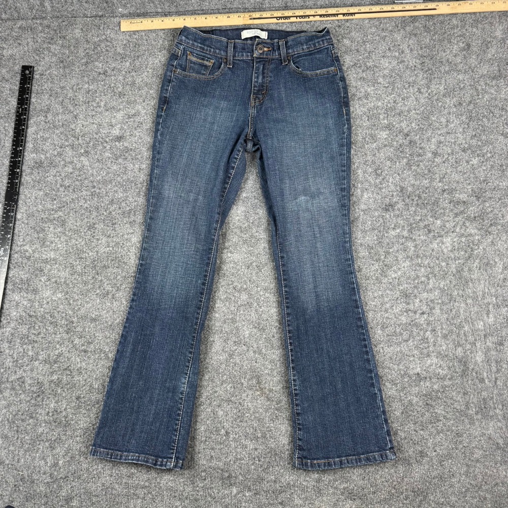 Levi's Jeans Womens Size 4 S/C Blue 515 Boot Cut Stretch Dark Wash Denim 24734